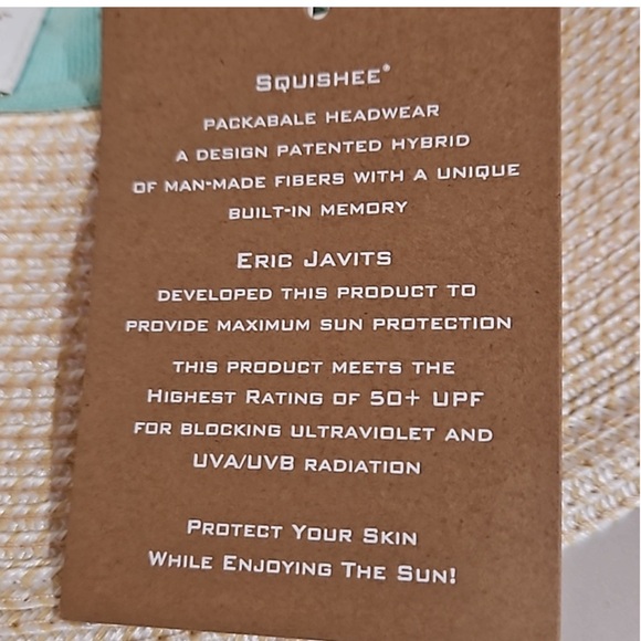 💕ERIC JAVITZ💕 Phoenix Fedora Hat Packable Squishee  UPF 50+ ~ NWT
Price firm. - Picture 12 of 16